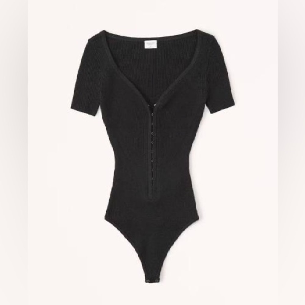 A&F Hook-and-Eye ShortSleeve Bodysuit NEVER WORN